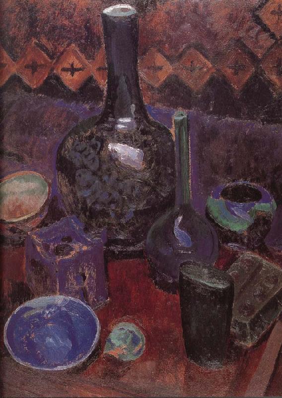 Delaunay, Robert Still life bottle and object oil painting image
